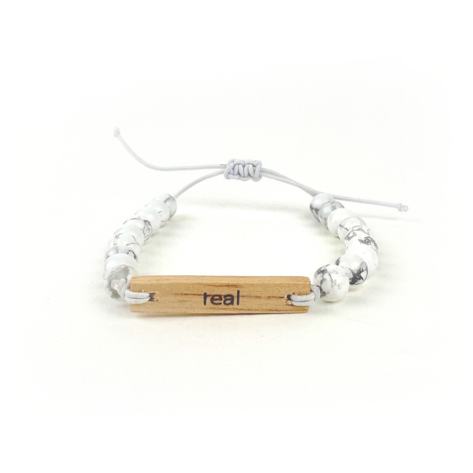 Mantra Bracelet by Bodhi: "Real"