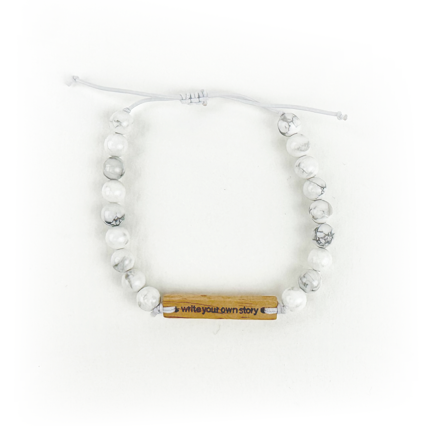 Mantra Bracelet by Bodhi: "Write Your Own Story"