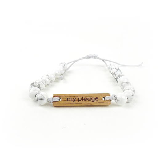 Mantra Bracelet by Bodhi: "My Pledge"