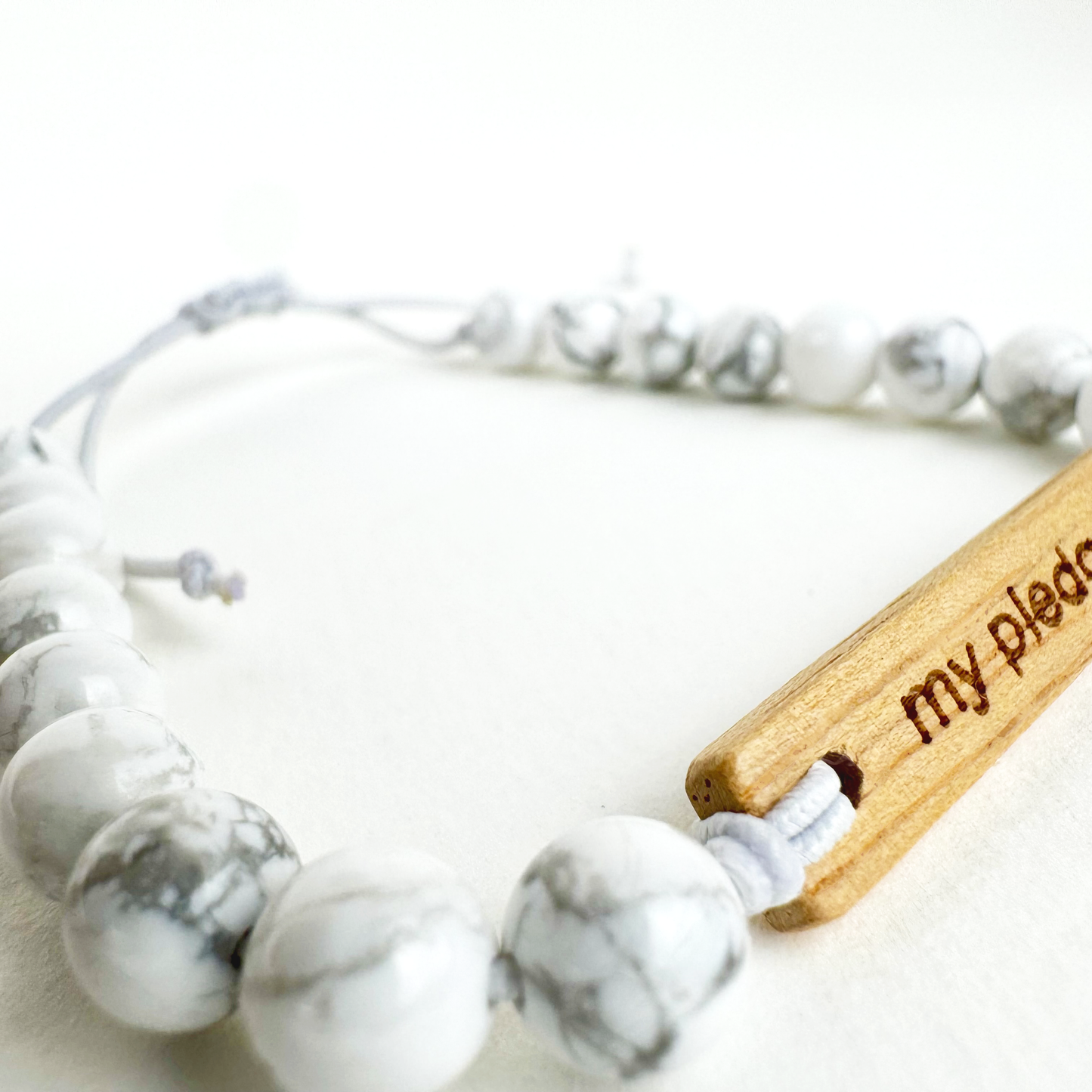 Mantra Bracelet by Bodhi: "My Pledge"