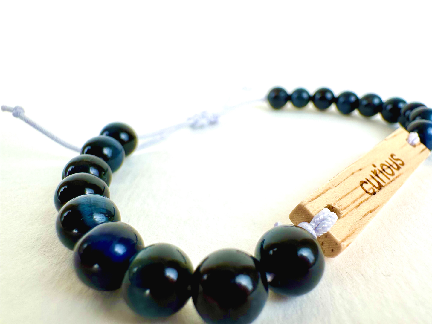 Mantra Bracelet by Bodhi: "Curious"