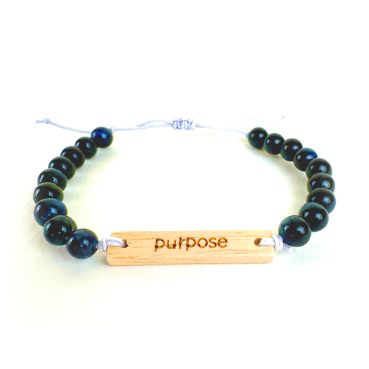 Mantra Bracelet by Bodhi: "Purpose"
