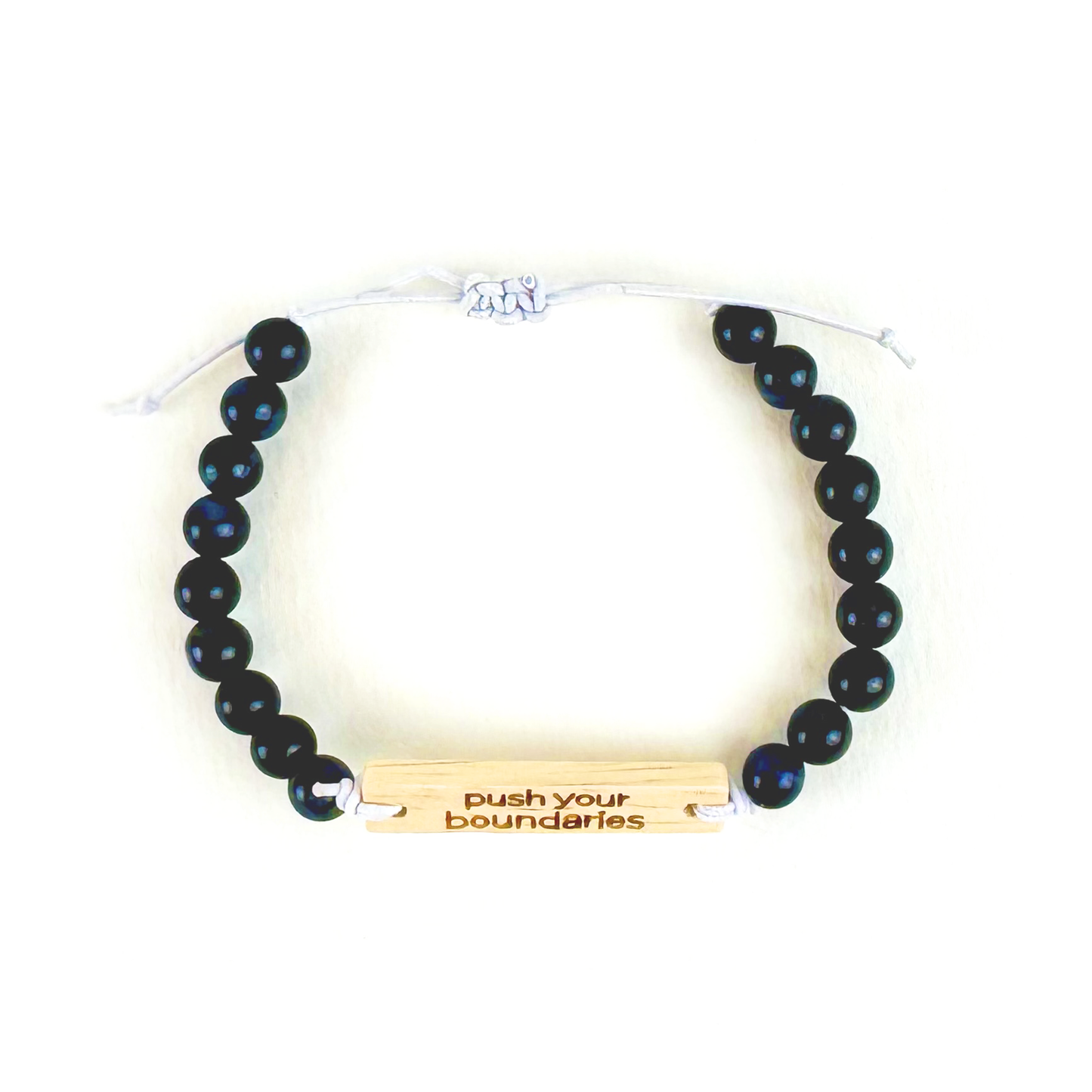 Mantra Bracelet by Bodhi: "Push Your Boundaries"