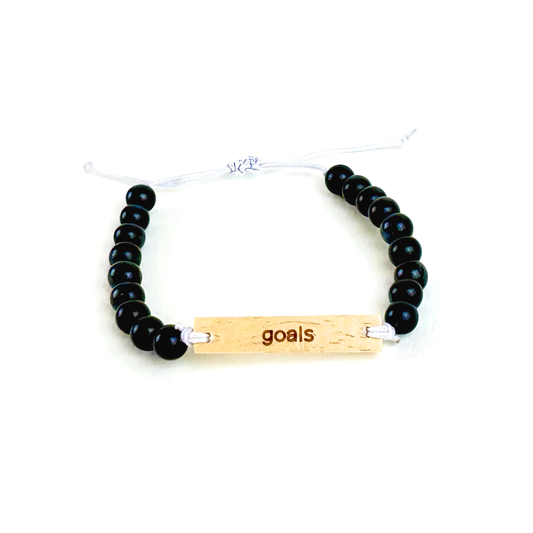 Mantra Bracelet by Bodhi: "Goals"