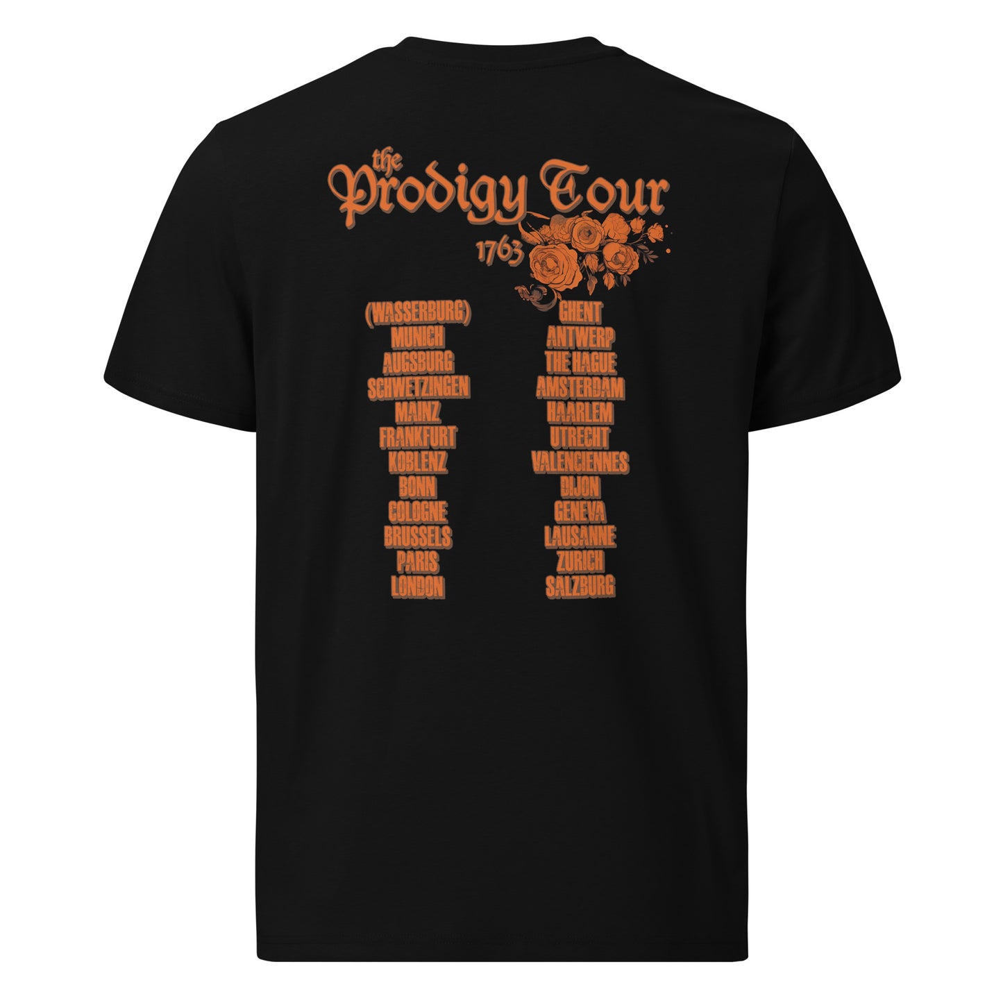Mozart Concert Tour – Unisex organic cotton t-shirt