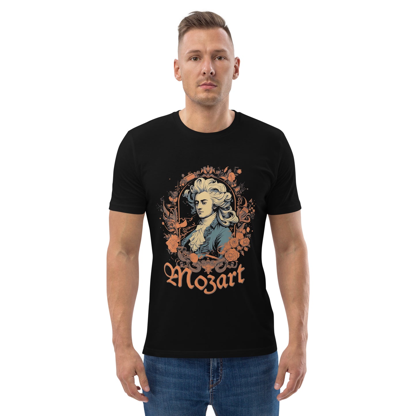 Mozart Concert Tour – Unisex organic cotton t-shirt