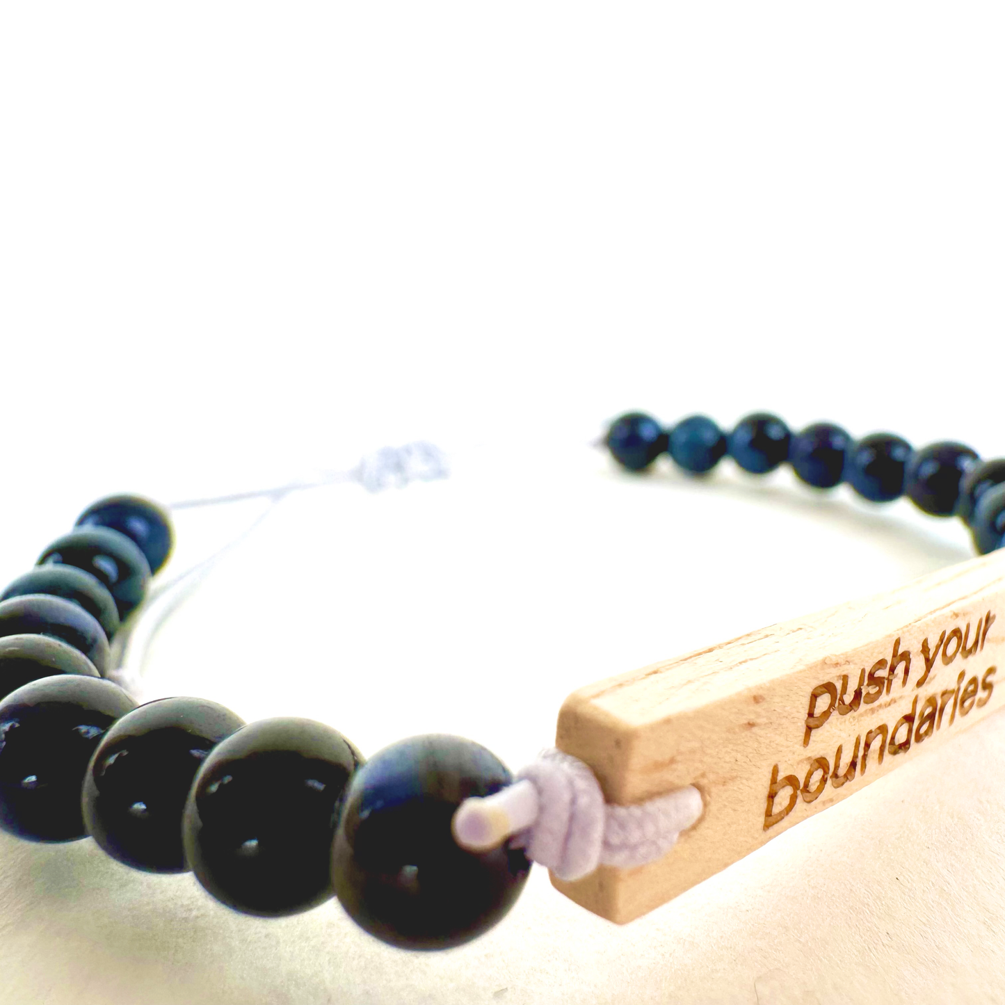 Mantra Bracelet by Bodhi: "Push Your Boundaries"