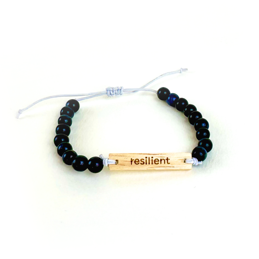 Mantra Bracelet by Bodhi: "Resilient"