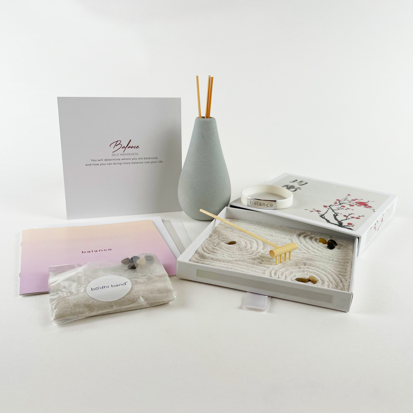 Desktop Mini Zen Garden - Full Mindfulness Kit