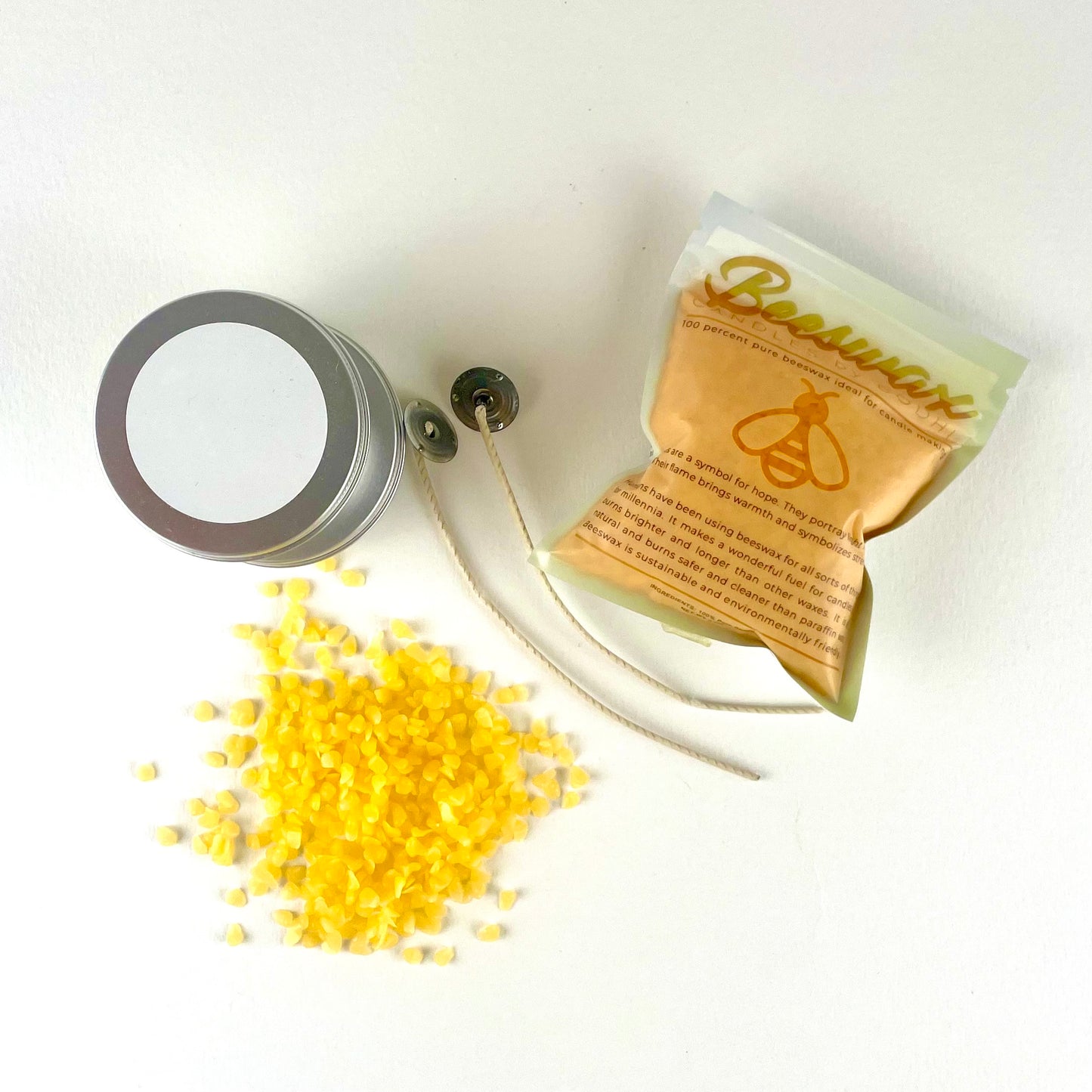 100% Beeswax Complete Candle Making Kit