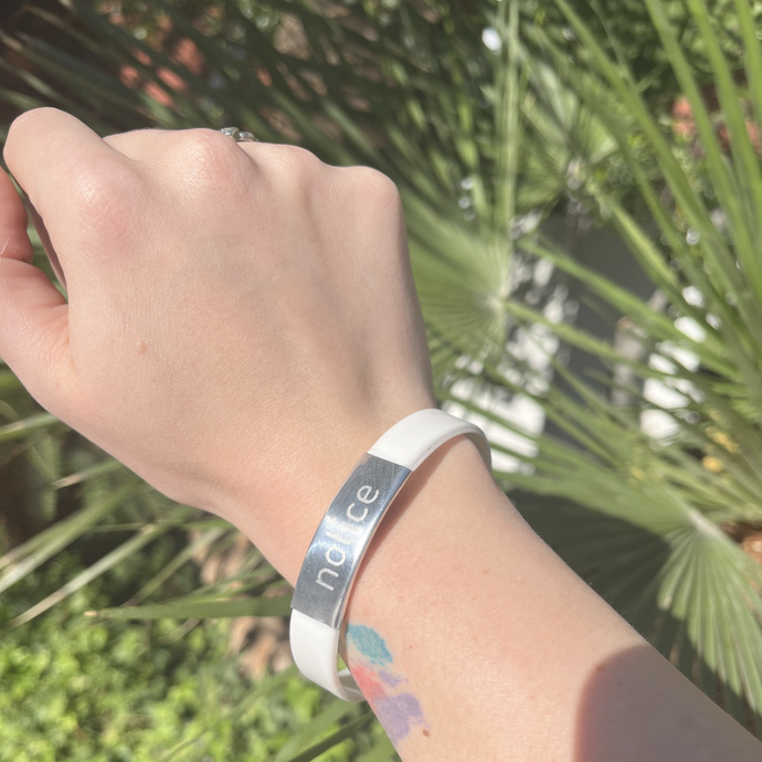 Bodhi Band - The band looks great on your wrist, and reminds you to focus on your mantra all day long