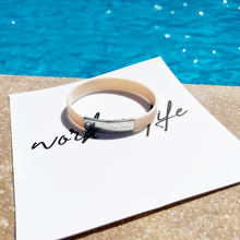 Load image into Gallery viewer, Bodhi Band - Each band comes with a unique mantra engraved into the charm
