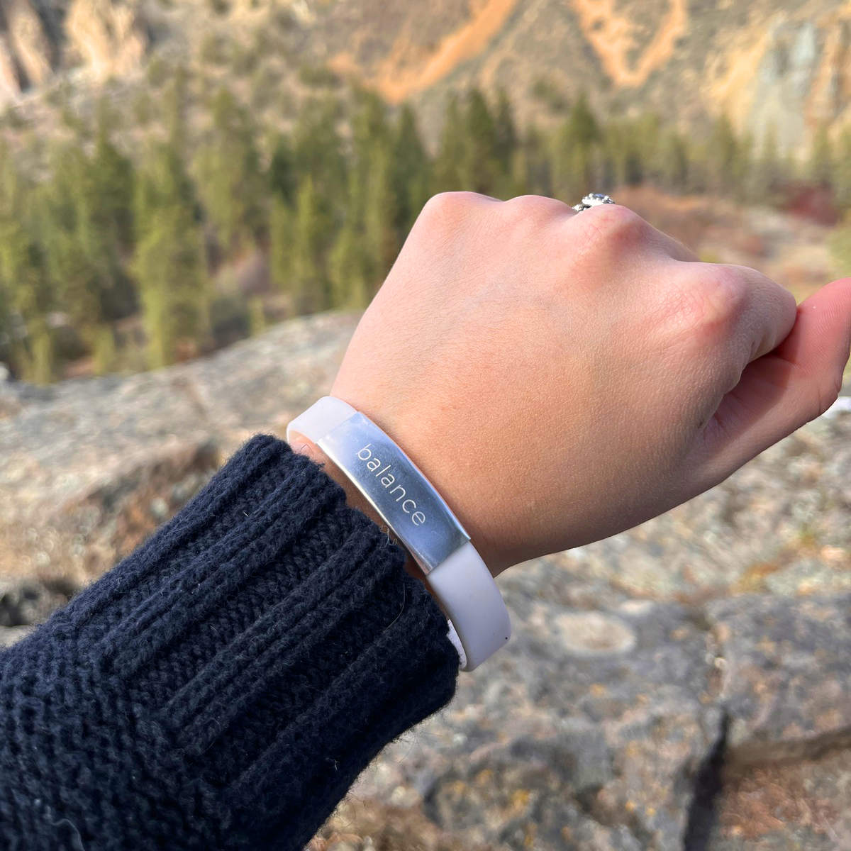 Bodhi Band - When you look at your wrist, you'll be reminded to keep this month's mantra top of mind. It's what will help you create muscle memory!